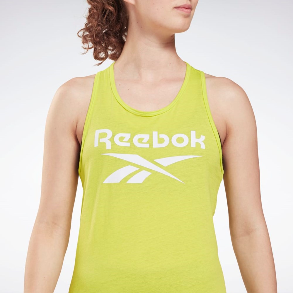 Acid Yellow Reebok Reebok Identity Tank Top | GR9399