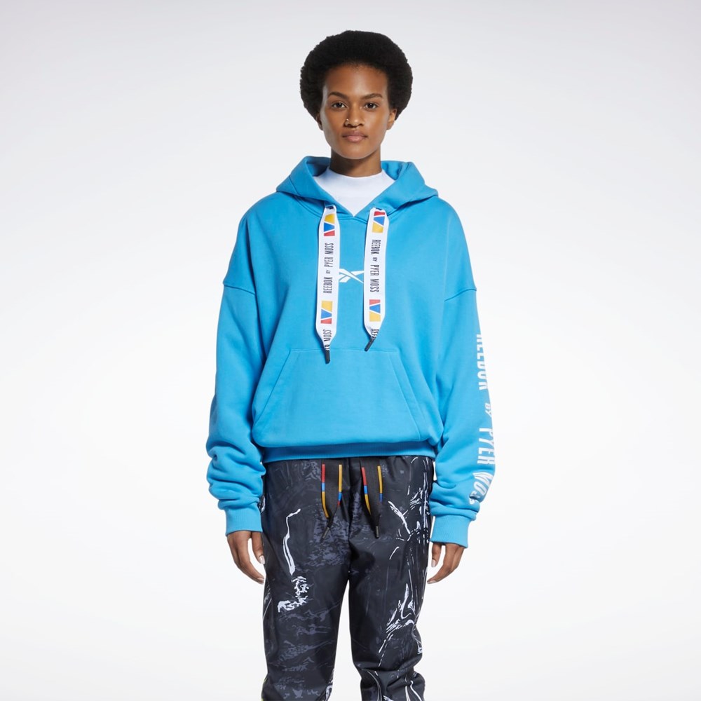 Always Blue Reebok Reebok by Pyer Moss Hoodie | HE6031