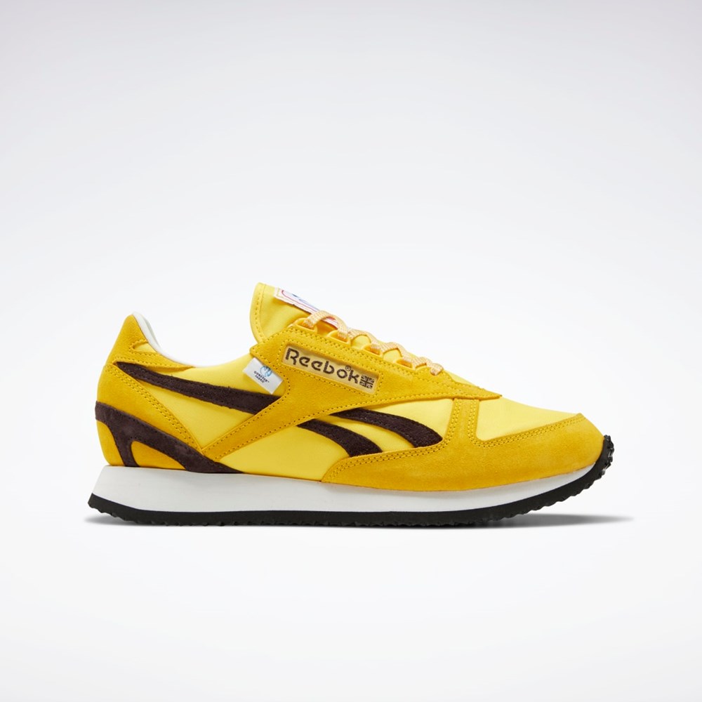 Always Yellow / Pure Grey 1 / Purple Abyss Reebok Victory Shoes | GX0290