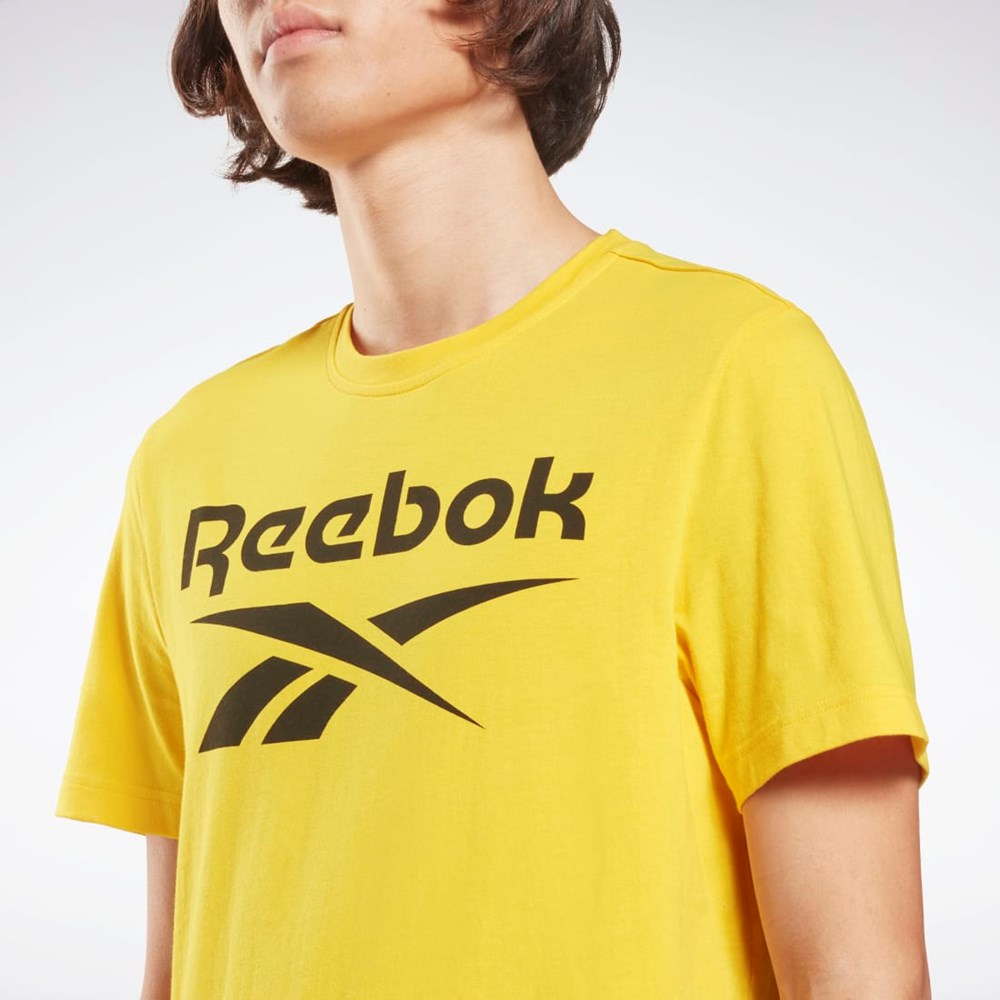 Always Yellow Reebok Reebok Identity Big Logo T-Shirt | HF0774