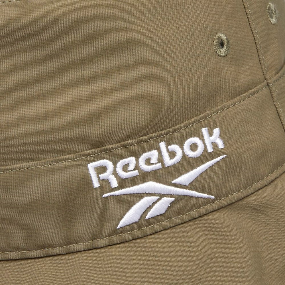 Army Green Reebok Classics Foundation Bucket Hat | H36559