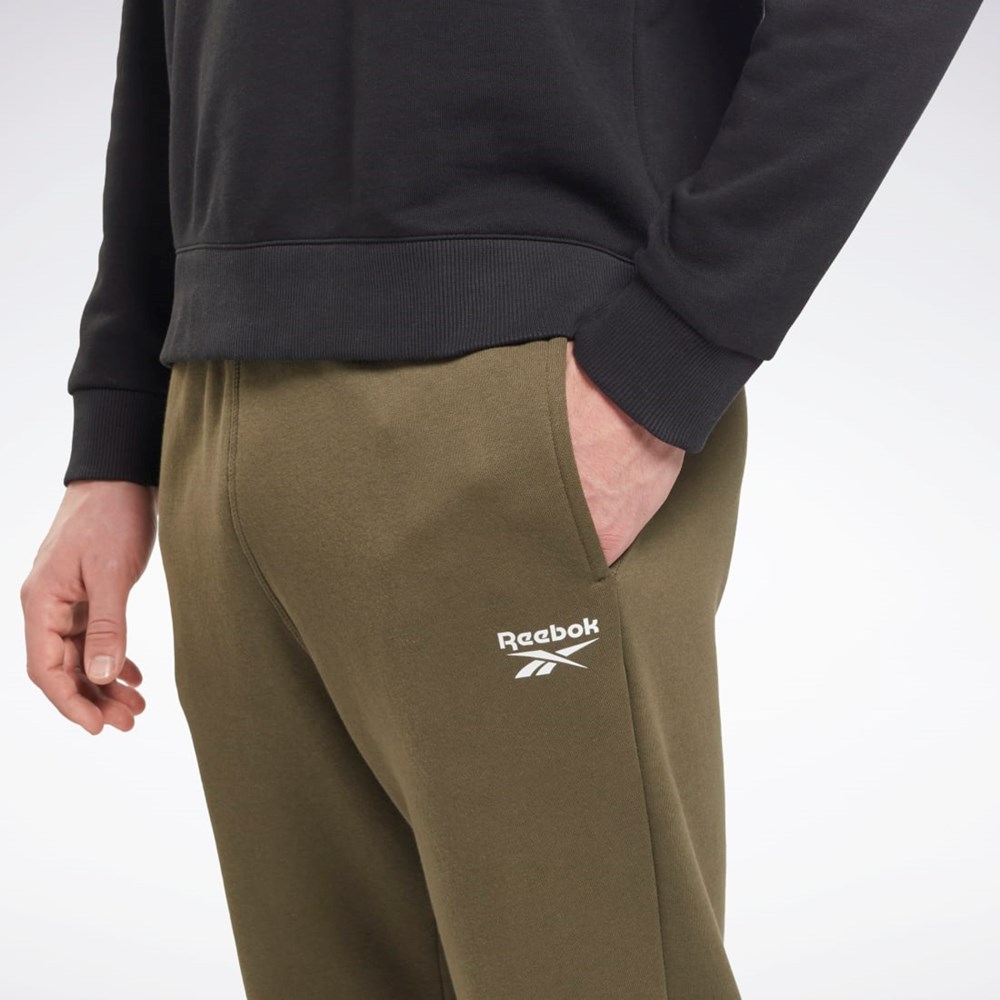 Army Green Reebok Reebok Identity Fleece Jogger | HG4458