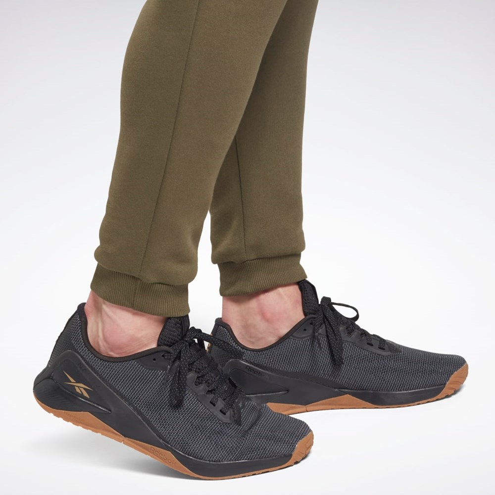 Army Green Reebok Reebok Identity Fleece Jogger | HG4458