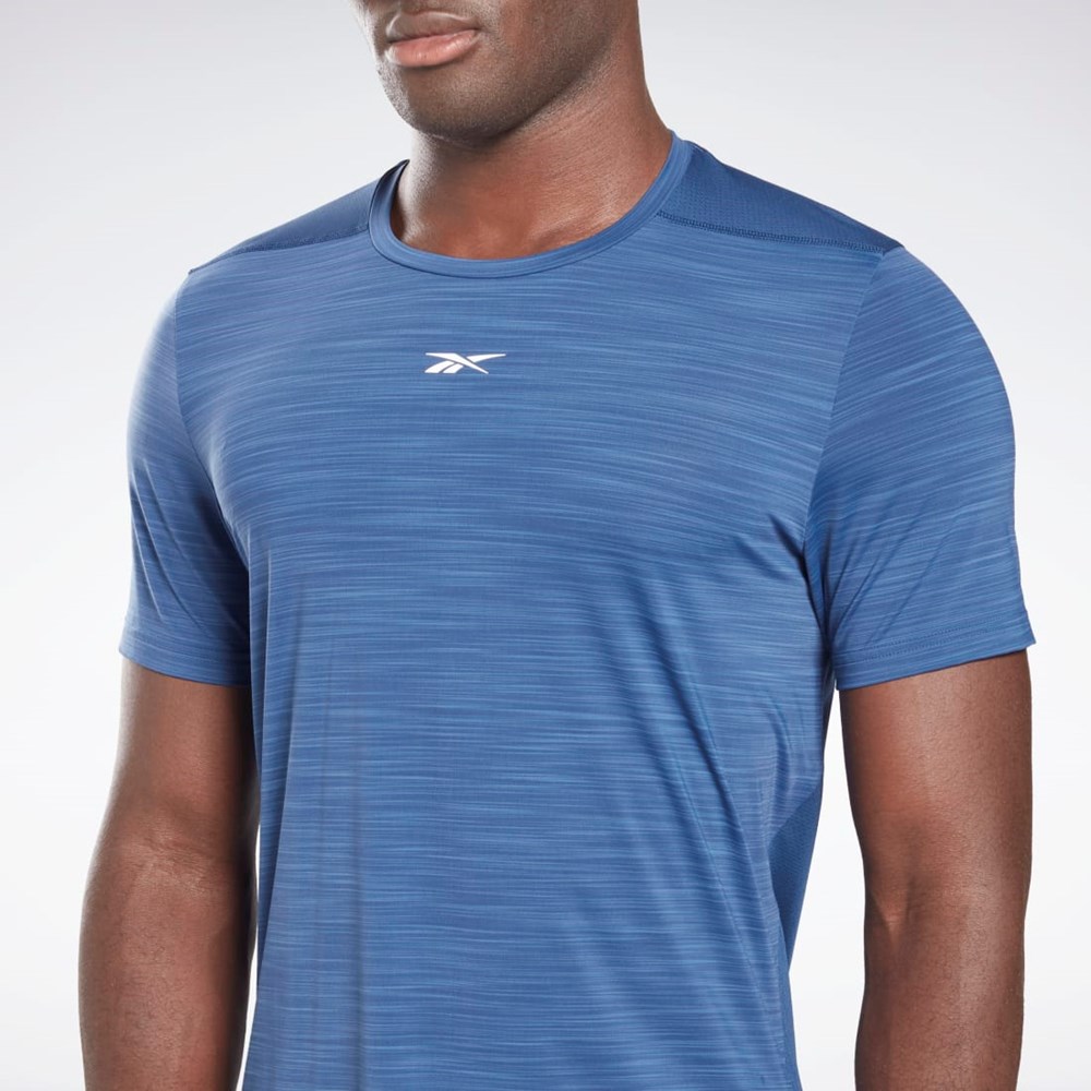 Batik Blue Reebok Tech Style Activchill Move T-Shirt | HA9062