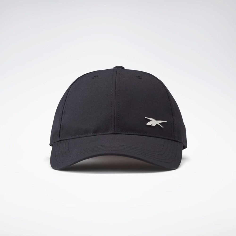 Black / Black Reebok Active Foundation Badge Hat | GP0135