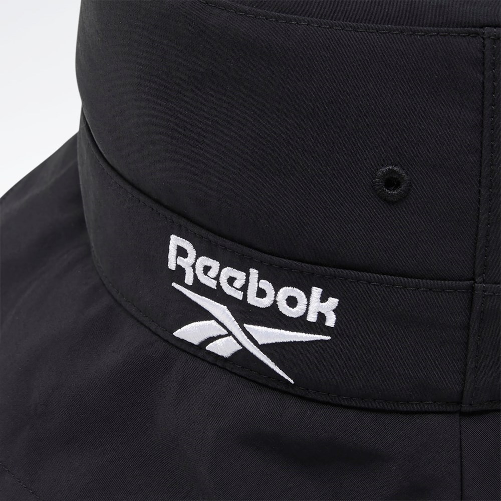 Black / Black Reebok Classics Foundation Bucket Hat | GM5866