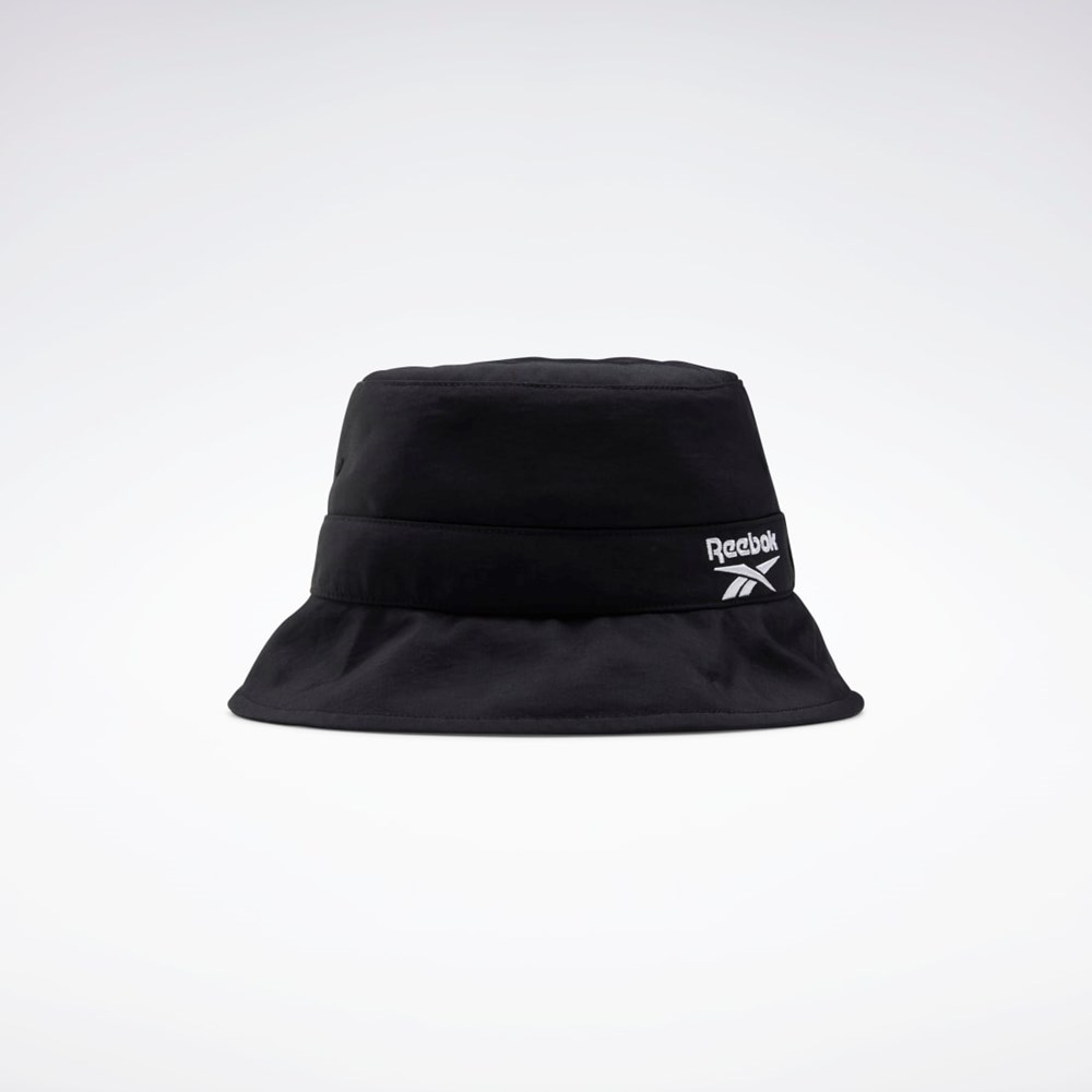 Black / Black Reebok Classics Foundation Bucket Hat | GM5866