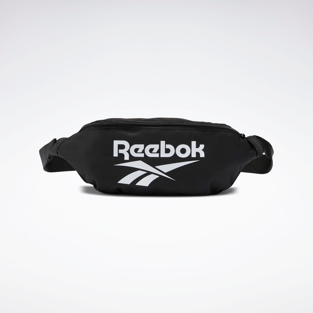 Black / Black Reebok Classics Foundation Waist Bag | GP0155