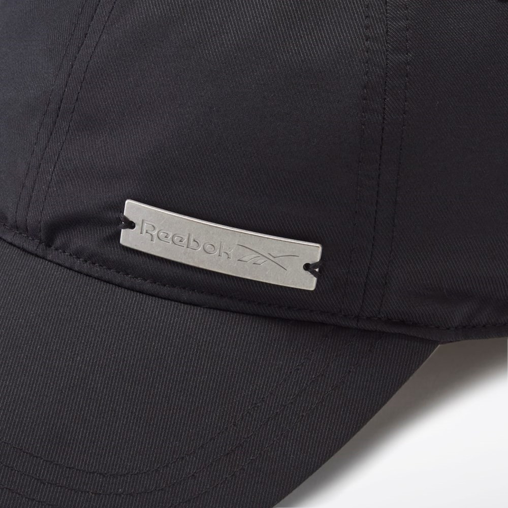 Black / Black Reebok Foundation Hat | GP0199