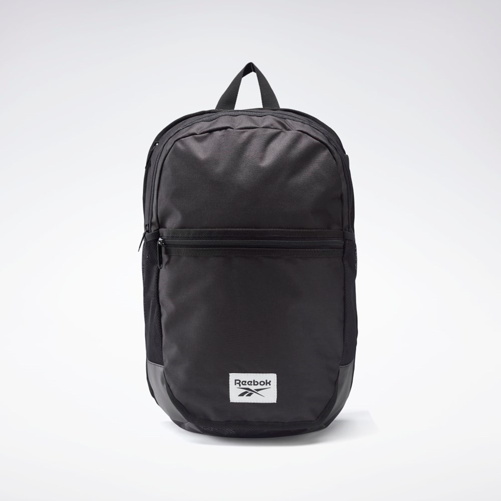 Black / Black Reebok Workout Ready Active Backpack | H11270