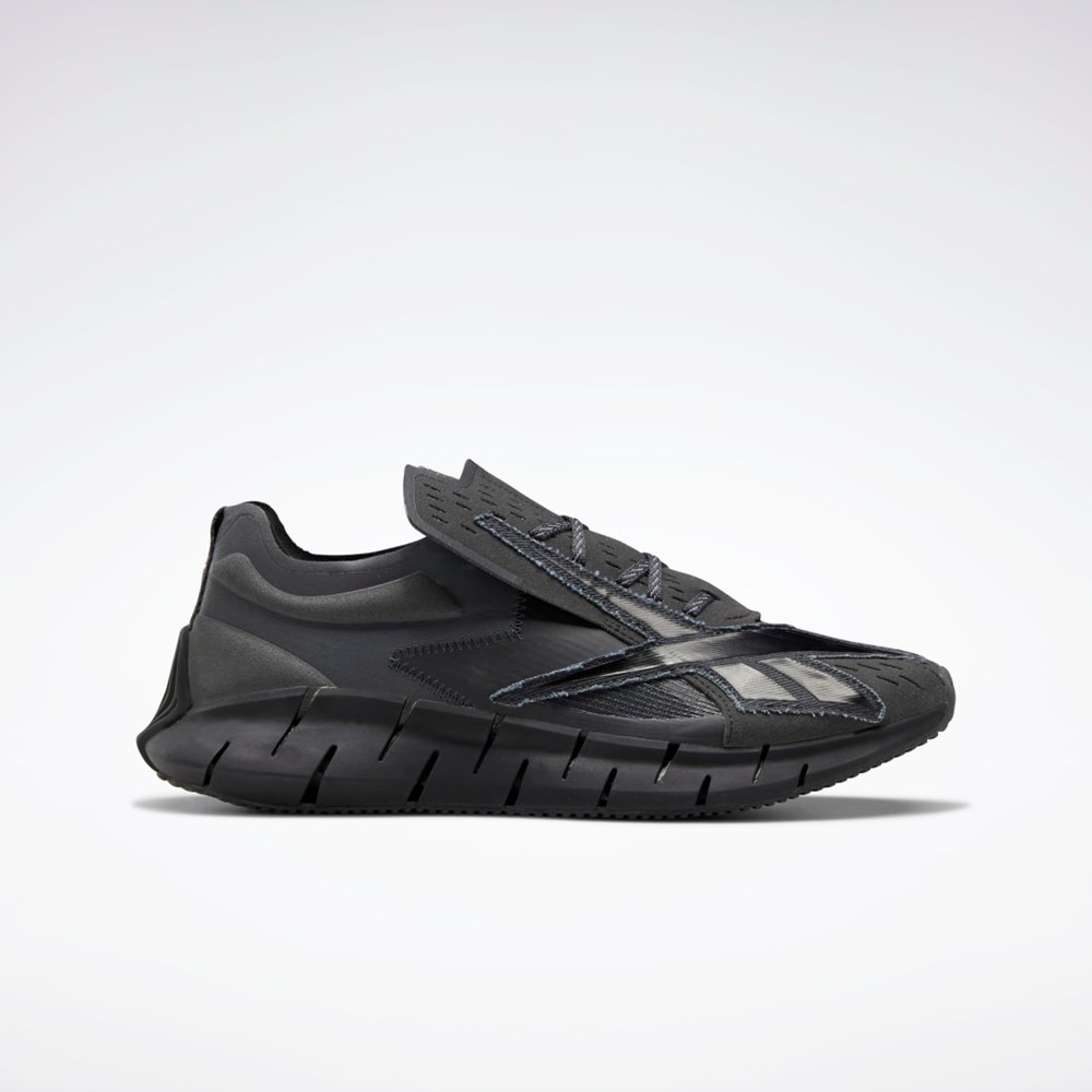 Black / Cold Grey 7 / Ftwr White Reebok Maison Margiela Zig 3D Storm Memory Of Shoes | GW5009