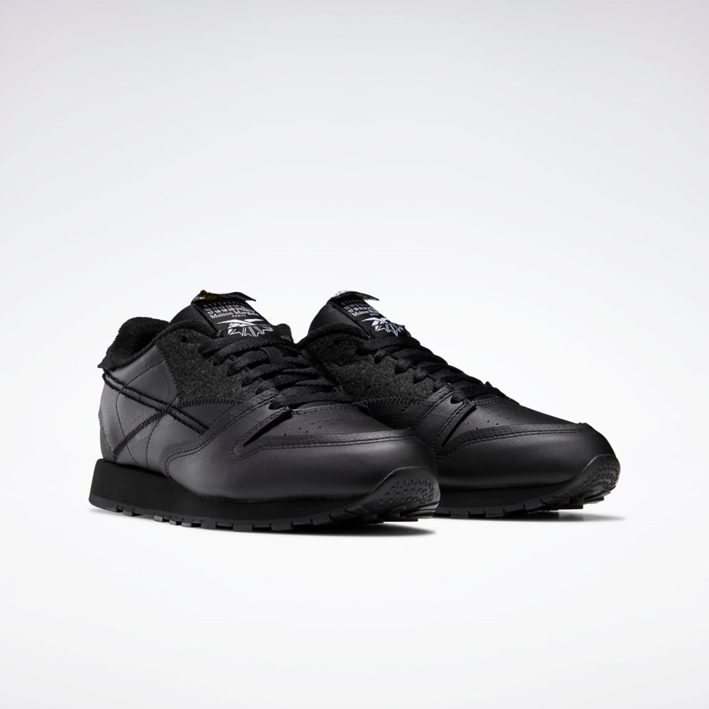 Black / Ftwr White / Black Reebok Maison Margiela CL Memory of Shoes | GW5014