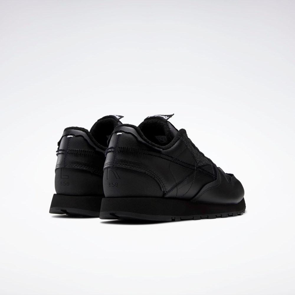 Black / Ftwr White / Black Reebok Maison Margiela CL Memory of Shoes | GW5014