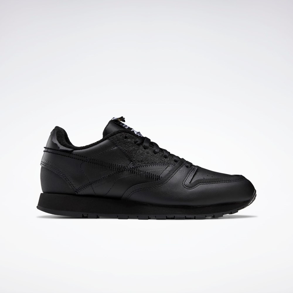 Black / Ftwr White / Black Reebok Maison Margiela CL Memory of Shoes | GW5014