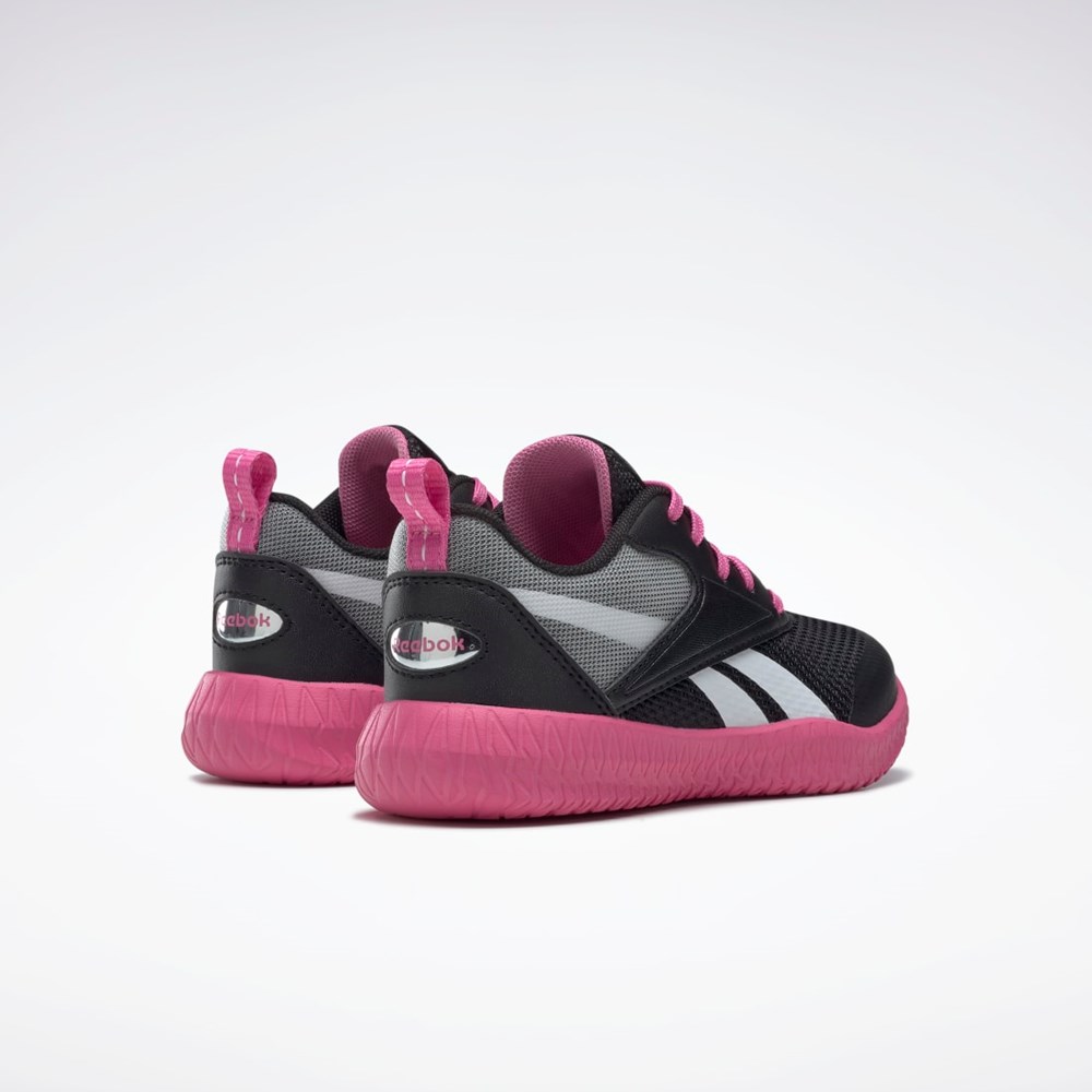 Black / Ftwr White / True Pink Reebok Reebok Flexagon Energy 3 Shoes - Preschool | GX3999