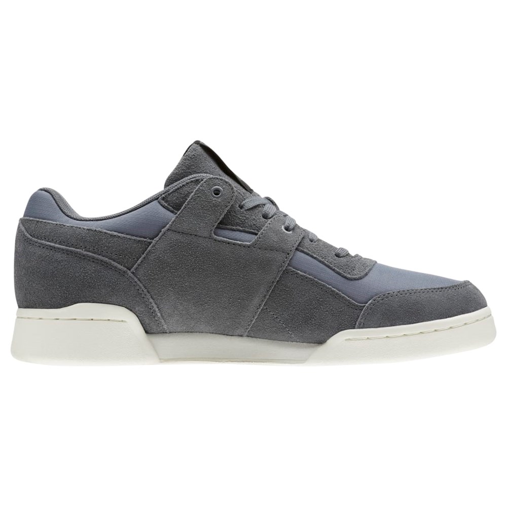 Black / GRAVEL / CHALK Reebok Workout Plus | CN5481