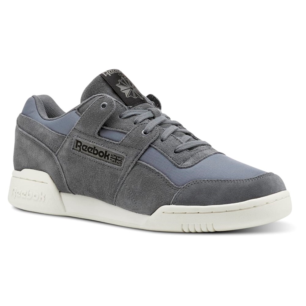 Black / GRAVEL / CHALK Reebok Workout Plus | CN5481