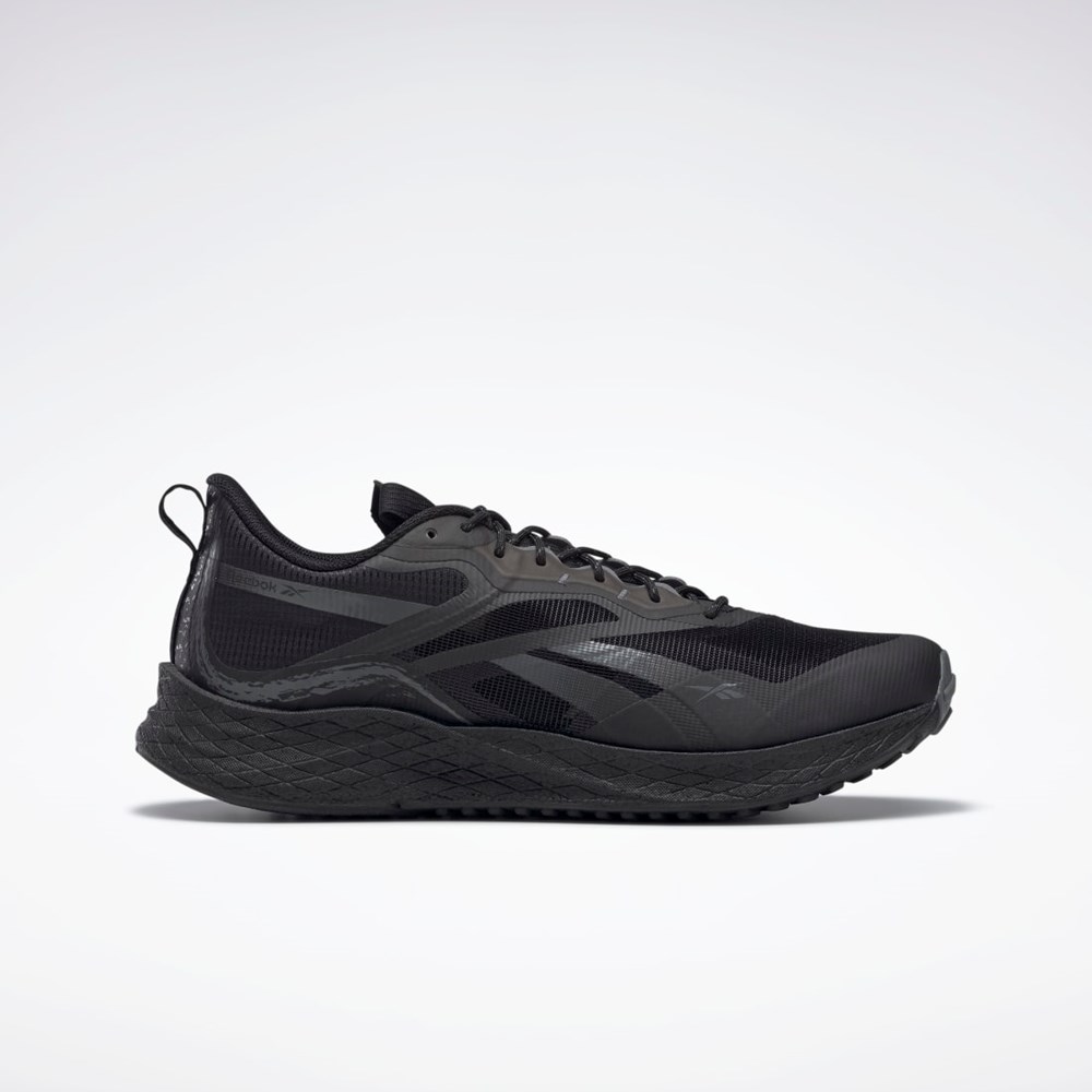 Black / Pure Grey 6 / Ftwr White Reebok Floatride Energy 3 Adventure Running Shoes | G58173