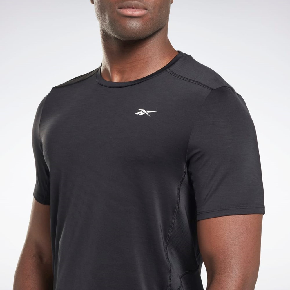 Black Reebok ACTIVCHILL Athlete T-Shirt | HG4069