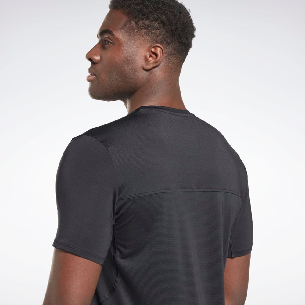 Black Reebok ACTIVCHILL Athlete T-Shirt | HG4069