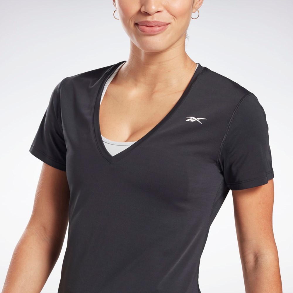 Black Reebok Activchill Athletic T-Shirt | GI4999