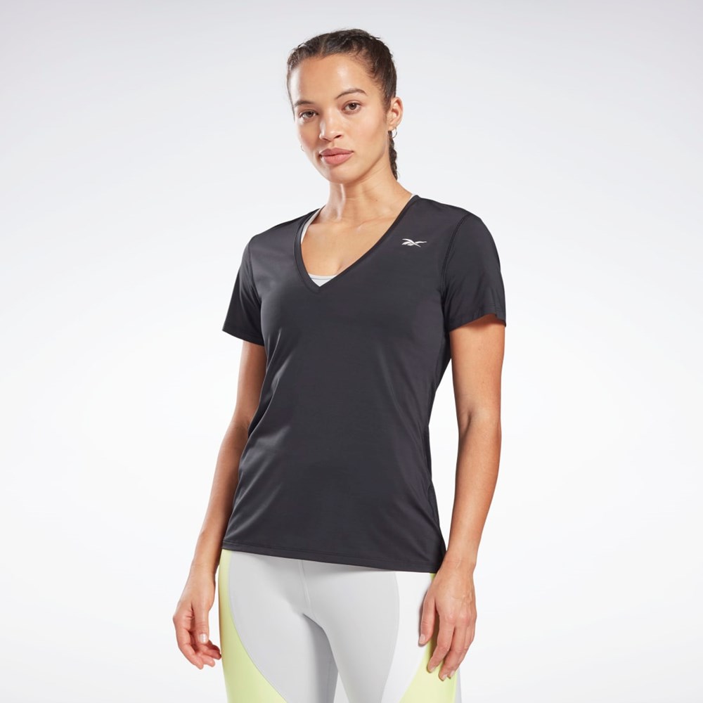 Black Reebok Activchill Athletic T-Shirt | GI4999