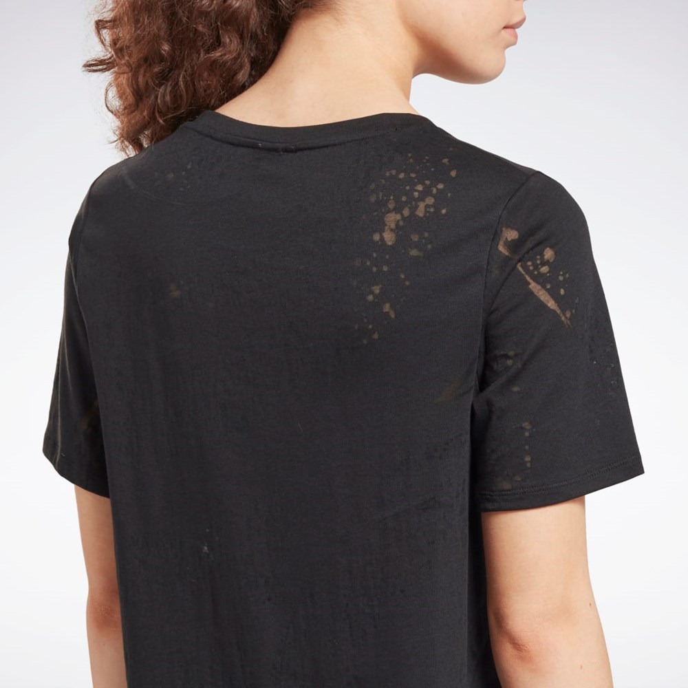 Black Reebok Burnout T-Shirt | HI4057