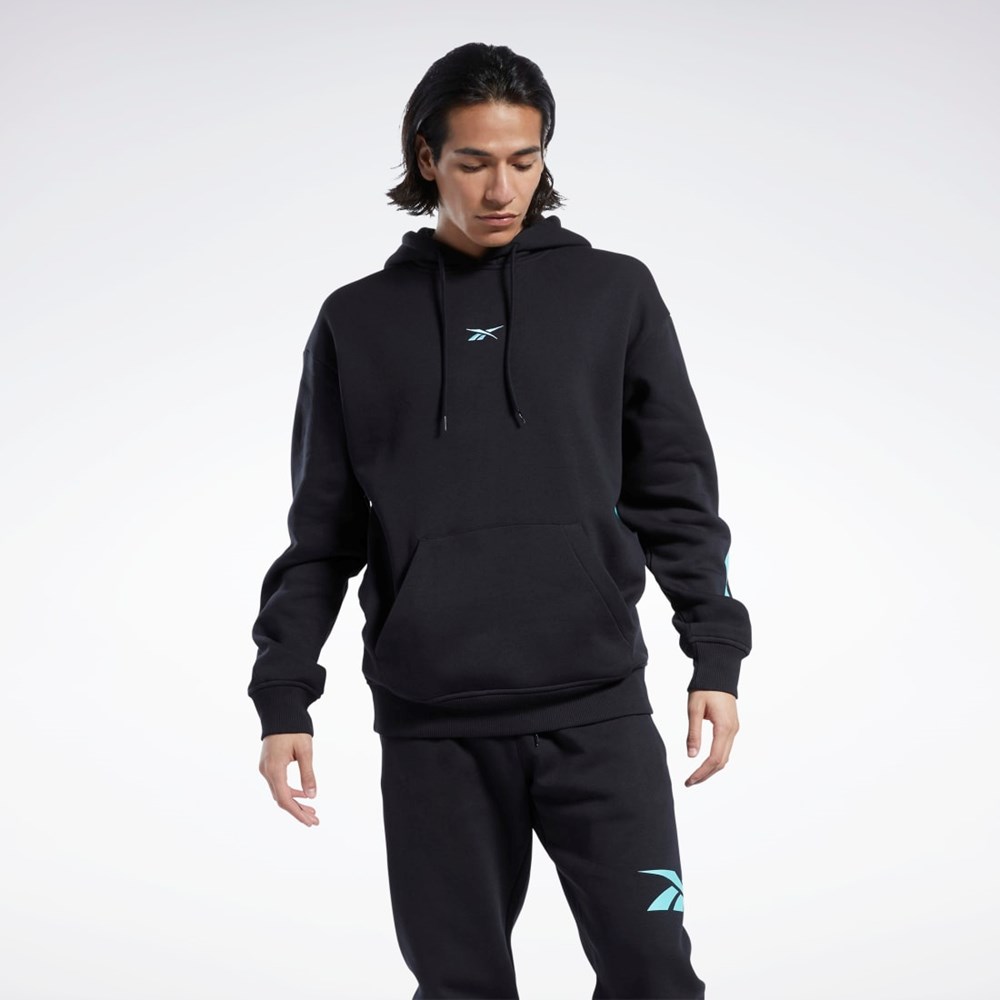 Black Reebok Classics Brand Proud Hoodie | HI4598