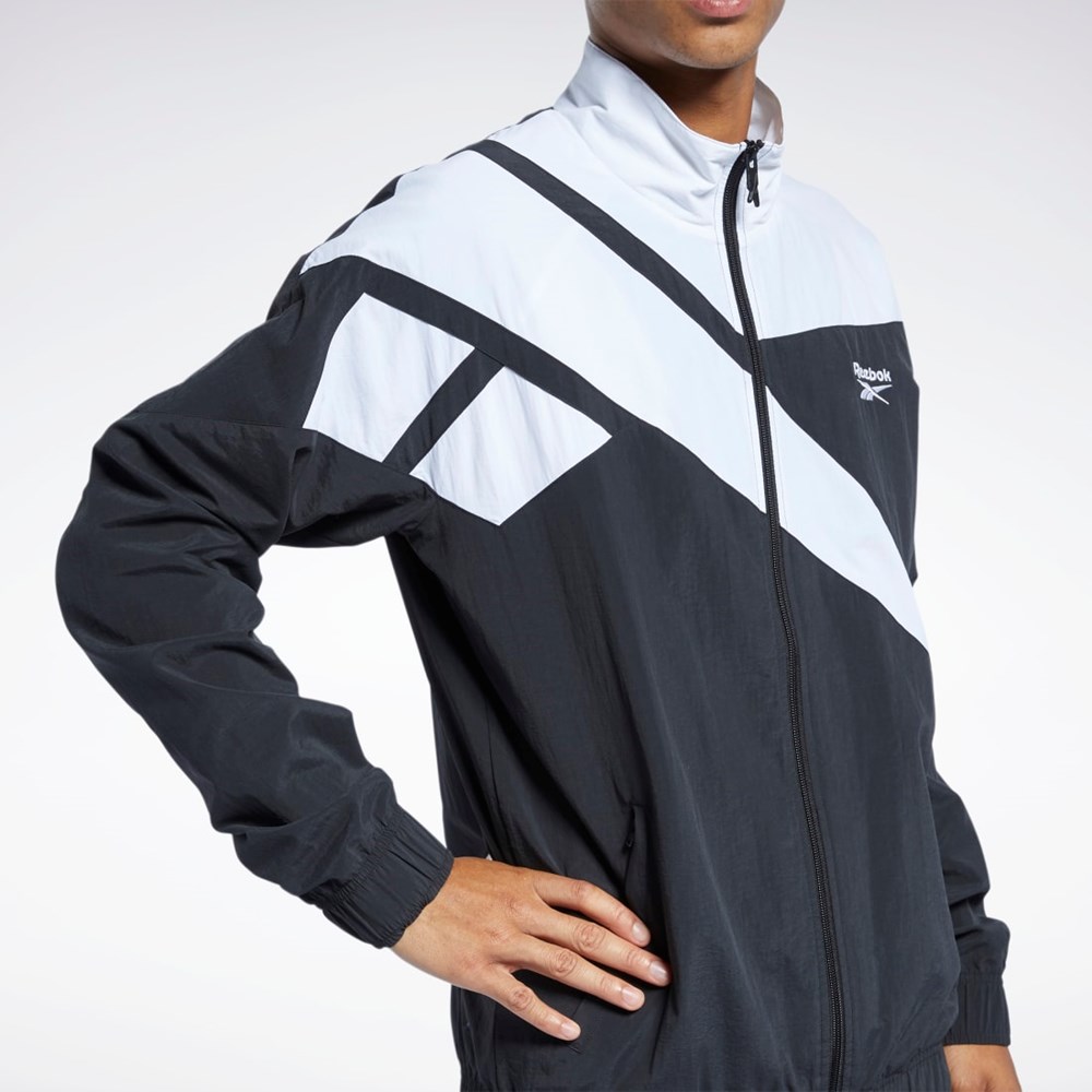 Black Reebok Classics Vector Track Jacket | GJ6046