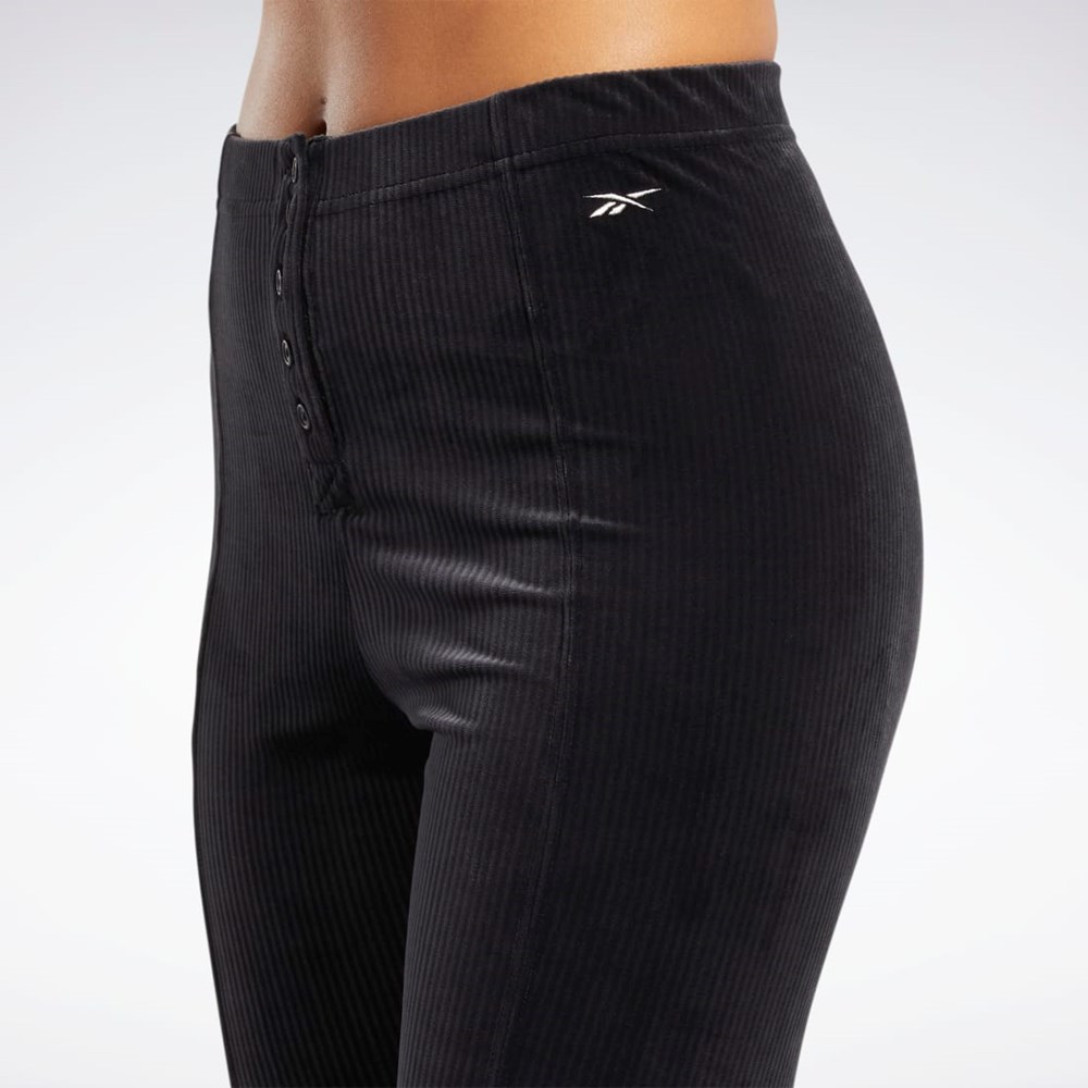 Black Reebok Classics Velour Tights | HH7293