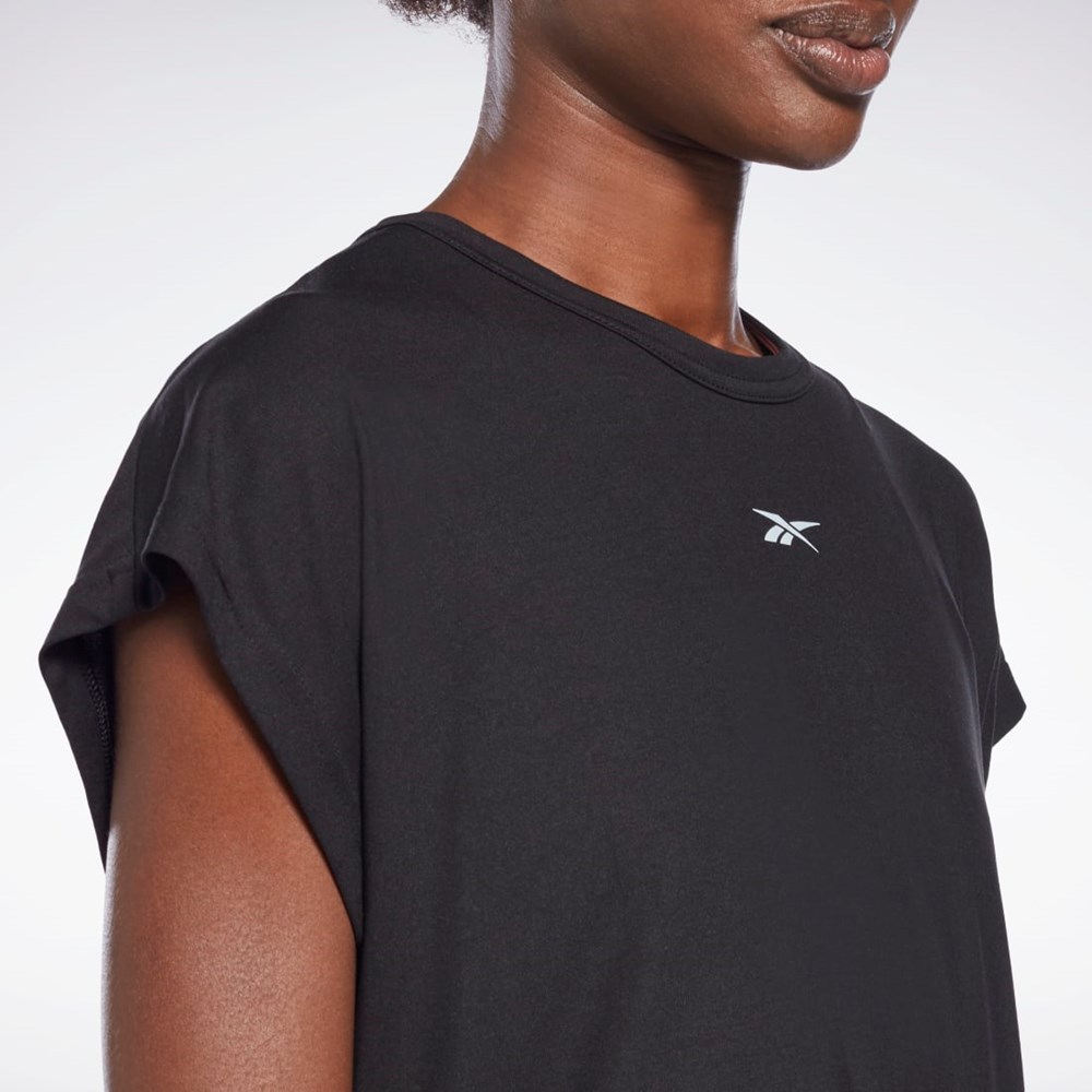 Black Reebok Les Mills® ACTIVCHILL+DREAMBLEND T-Shirt | HD4166