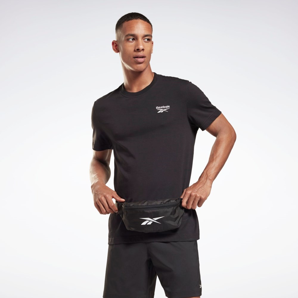 Black Reebok MYT Waist Bag | H36586