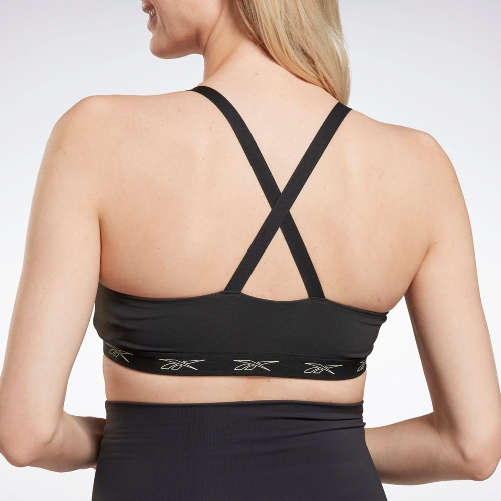 Black Reebok Nursing Sports Bra | HI6216