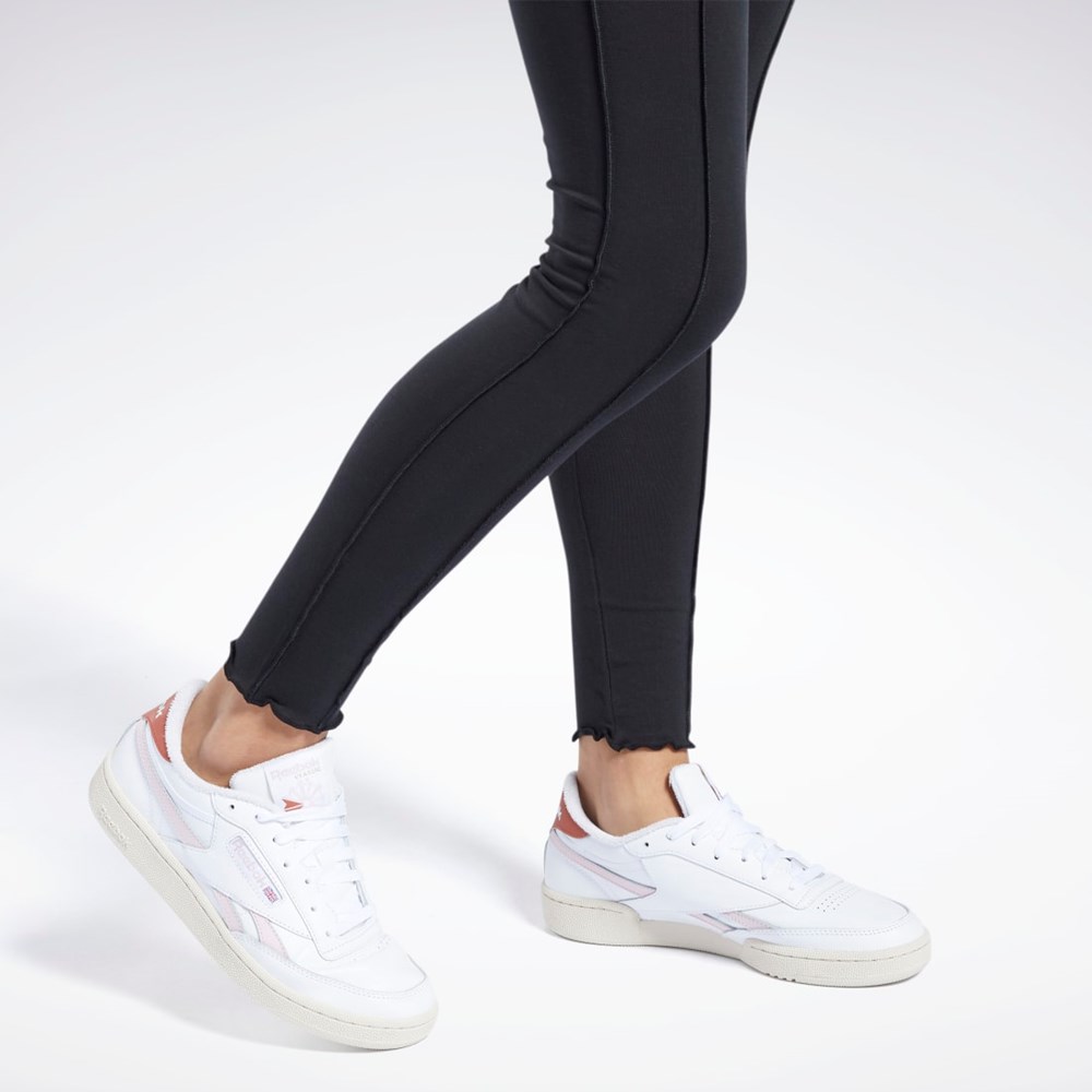 Black Reebok Reebok Classics High-Rise Leggings | H46800