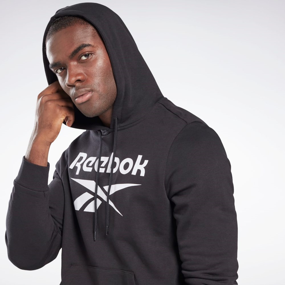 Black Reebok Reebok Identity Big Logo Hoodie | GL3168