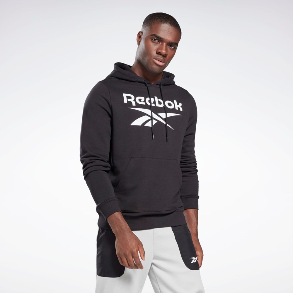 Black Reebok Reebok Identity Big Logo Hoodie | GL3168