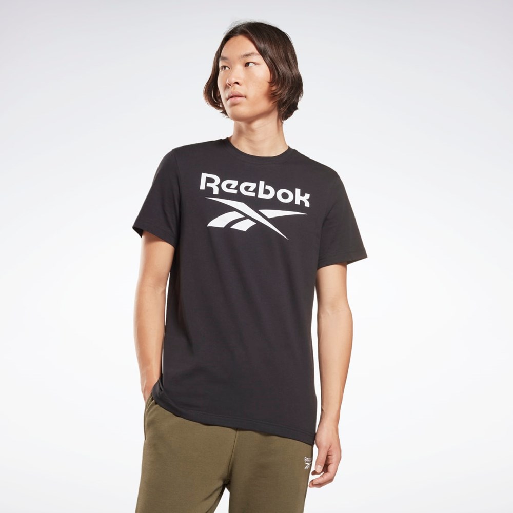 Black Reebok Reebok Identity Big Logo T-Shirt | HD4222