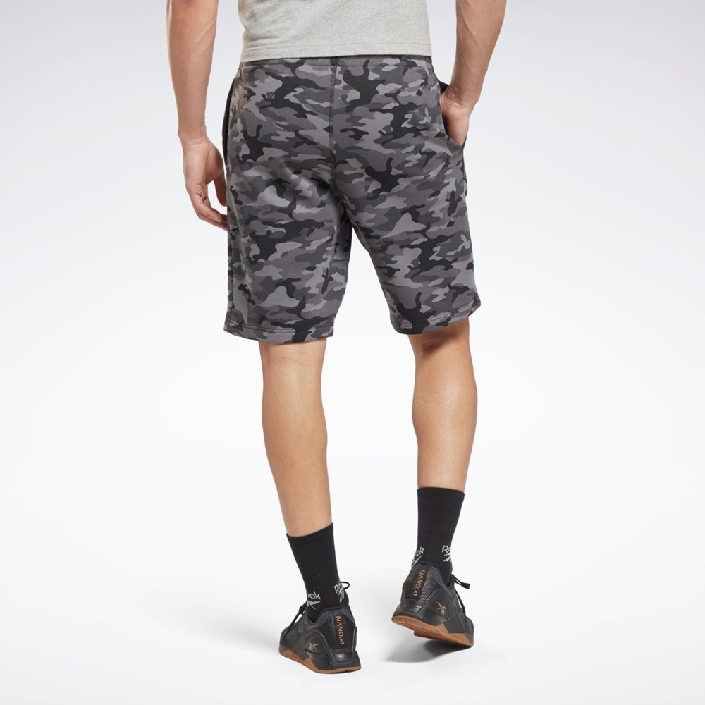 Black Reebok Reebok Identity Camo Shorts | HM7255