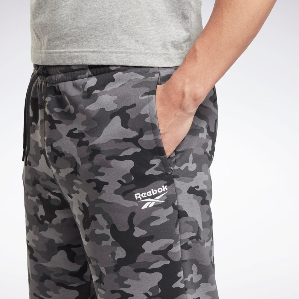 Black Reebok Reebok Identity Camo Shorts | HM7255