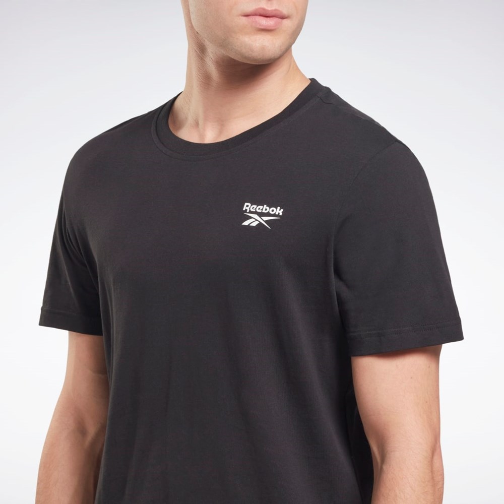 Black Reebok Reebok Identity Classics T-Shirt | HG4441