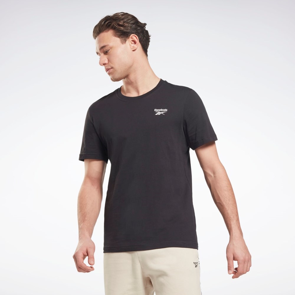 Black Reebok Reebok Identity Classics T-Shirt | HG4441