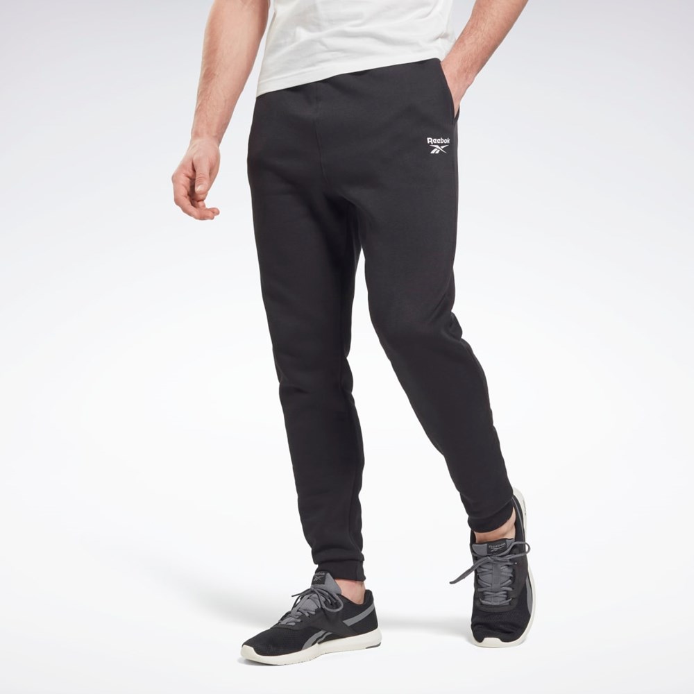 Black Reebok Reebok Identity Fleece Jogger | HG4456