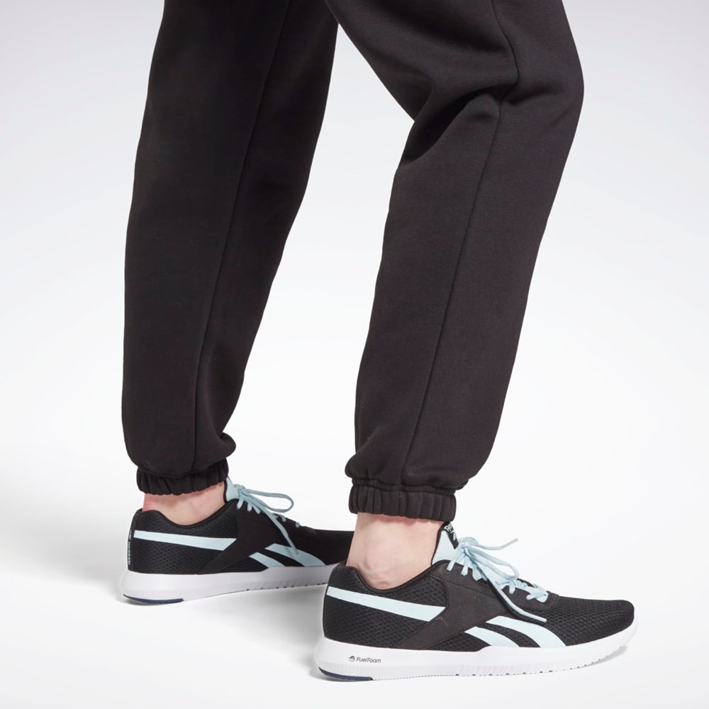 Black Reebok Reebok Identity Logo Fleece Joggers | GR9400