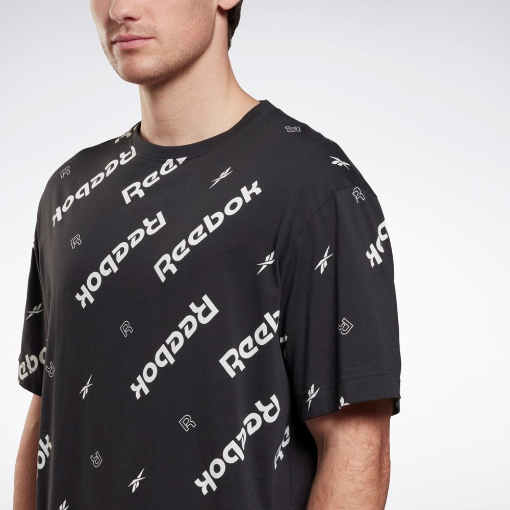 Black Reebok Reebok Identity T-Shirt | HB5977