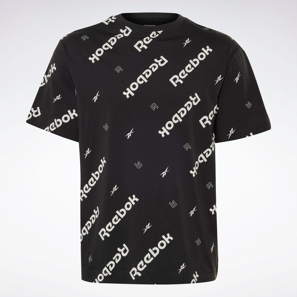 Black Reebok Reebok Identity T-Shirt | HB5977