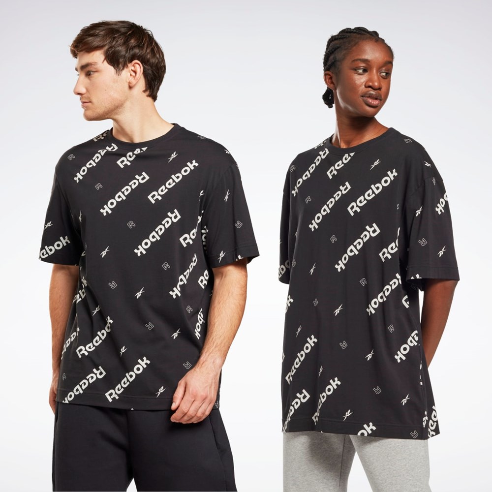 Black Reebok Reebok Identity T-Shirt | HB5977