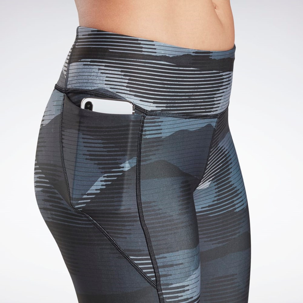 Black Reebok Running Essentials Leggings | FT1022