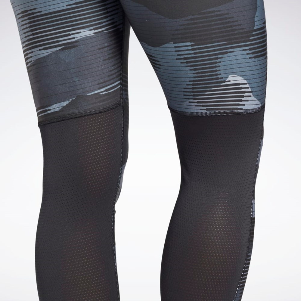 Black Reebok Running Essentials Leggings | FT1022