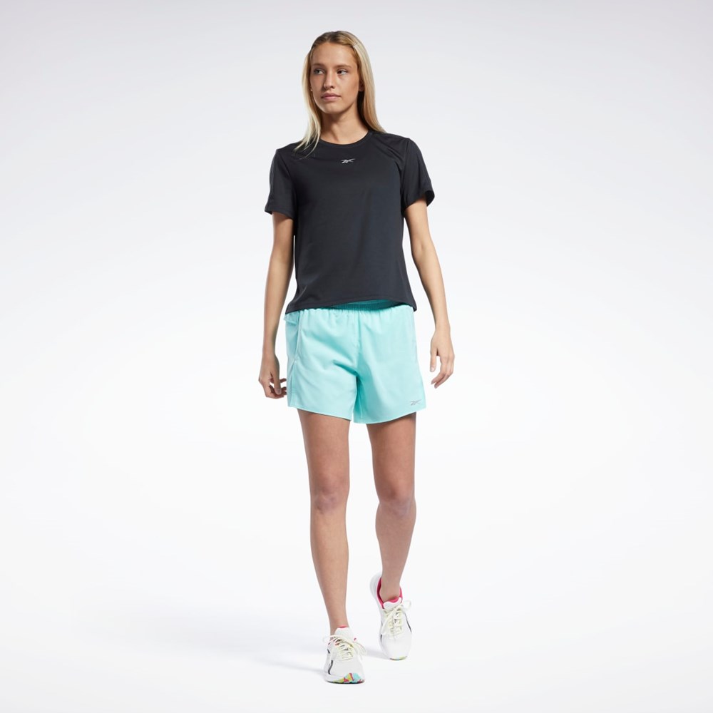 Black Reebok Running Speedwick T-Shirt | GS1927