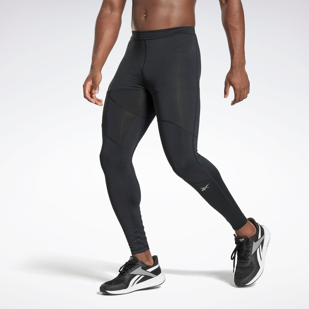 Black Reebok Running Speedwick Tights | HG6736